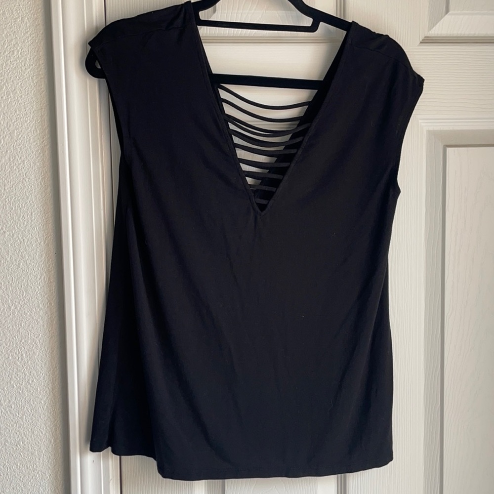 Strappy Muscle T shirt